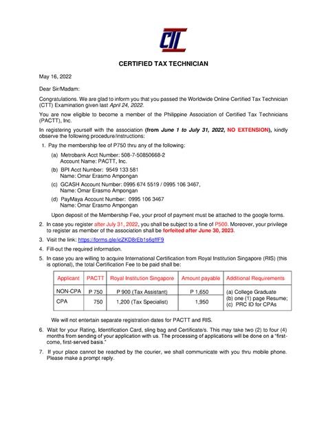 certified tax technician|Occupational Certificate: Tax Technician .